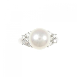 Nhẫn ngọc trai Akoya PT900 9mm 667584