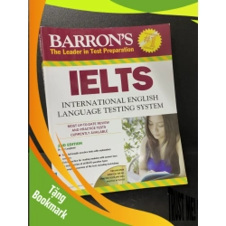 (TẶNG BOOKMARK) Ielts international english language testing system 2018 mới 85% RBK0411