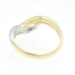 Nhẫn kim cương ba màu K18YG/PT900 0.03CT 669949