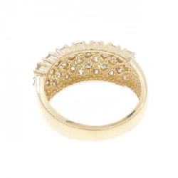 Nhẫn kim cương Pavé K18YG 1.30CT - Hàng hiệu Chính hãng 848008