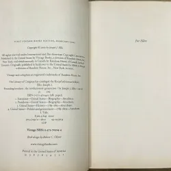 Founding Brothers: The Revolutionary Generation - Joseph J. Ellis (Pulitzer Prize Winner) 737230