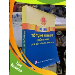 (TẶNG BOOKMARK) Bộ luật tố tụng hình sự sửa đổi bổ sung 2021 mới 90% GIÁO TRÌNH, CHUYÊN MÔN RBK1709