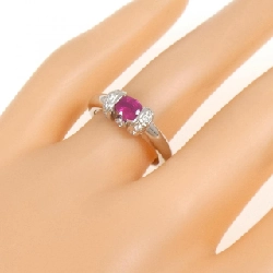 Nhẫn Ruby PT900 0.57CT - Hàng hiệu Chính hãng 854018