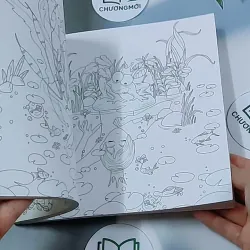 Sách Tô Màu: Ngày Xưa (mới chưa tô) - Irene Ritonga 634458