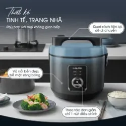 🥢 KRC6018 – Nồi cơm điện KALITE 1.8L: Công nghệ chống dính cao cấp – dễ vệ sinh! 707385