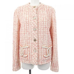 CHANEL LOOK39 P76716V65900 Áo khoác không cổ - Hàng hiệu Chính hãng