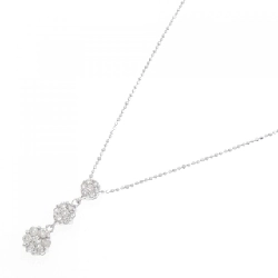 K18WG Hoa Kim Cương Dây Chuyền 1.00CT - Hàng hiệu Chính hãng 861446