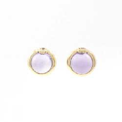 K18YG Amethyst Bông tai - Hàng hiệu Chính hãng