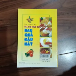 Pha chế thức uống bằng hoa quả đậu hạt 760288