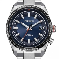 Đồng hồ điện tử Citizen Attesa H145-007JD02/CB0287-68L TI Solar Quartz - Hàng hiệu Chính hãng