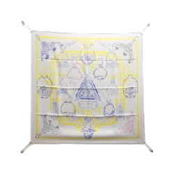 Khăn lụa ETRIERS của Hermès 003502S