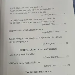 NGHỆ THUẬT VÀ NGHỆ NHÂN VÙNG KINH THÀNH HUẾ - LÊ ĐỨC QUANG 936885