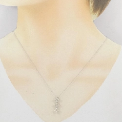 K18WG Dây chuyền kim cương 0.50CT - Hàng hiệu Authentic 863685