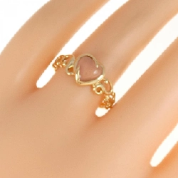 Nhẫn San Hô Hình Trái Tim K18YG - Hàng hiệu Chính Hãng 849216