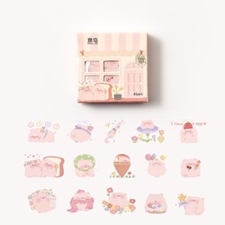 3 Hộp sticker 45 miếng trang trí sổ hàn quốc cute - VPP THIÊN ÁI TA014 178070