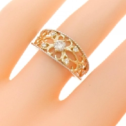 Nhẫn kim cương K18WG/K18YG 0.20CT - Hàng hiệu Authentic 852789