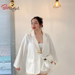 Áo Blazer tay dài - AKBS024 - Trắng - 3XL 60806