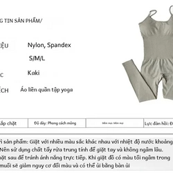 Jumpsuit thể thao tập Yoga, tập Gym, thoáng khí (Size M) - Màu xanh dương 333956