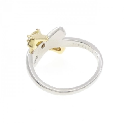 Nhẫn kim cương PT900/K18YG 0.38CT - Hàng hiệu Authentic 850499