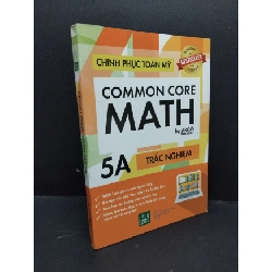 Chinh phục toán Mỹ 5A mới 90% ố nhẹ 2018 HCM1710 GIÁO TRÌNH, CHUYÊN MÔN Rebooks.vn