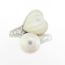 Nhẫn đá màu K18WG 667408