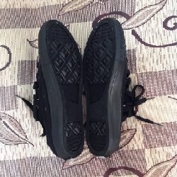 Giày Converse đen full cổ ngắn (Size 39) 17523