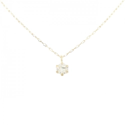 Dây chuyền kim cương K18YG 0.10CT - Hàng hiệu Chính hãng