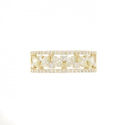 【Sản phẩm mới】Nhẫn kim cương K18YG 0.75CT 668189