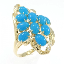 Nhẫn Turquoise K18YG - Hàng hiệu Chính hãng