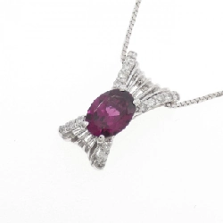 Dây chuyền Garnet K18WG 1.30CT - Hàng hiệu Chính hãng 858873