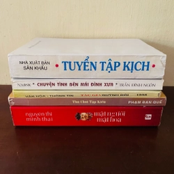 Combo sale 5 cuốn kịch Việt Nam, tác gia Quỳnh Đôi, thú chơi tập Kiều 