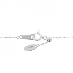 Dây chuyền Sapphire 18KWG/K18WG 0.724CT - Hàng hiệu Chính hãng 847375