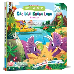 Sách Chuyển Động - First Explorers - Dinosaurs - Các Loài Khủng Long - Chorkung