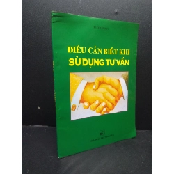 [Phiên Chợ Sách Cũ] Điều cần biết khi sử dụng tư vấn Lê Quang Huy 1999 bìa 2303