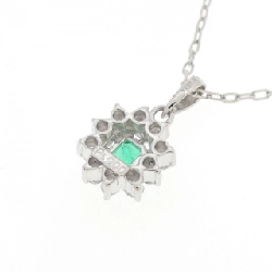 Dây chuyền ngọc lục bảo PT900/PT850 0.13CT - Hàng hiệu Authentic 858575