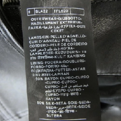 TOM FORD BL422 TFL620 Áo khoác da biker - Hàng hiệu Authentic 890352