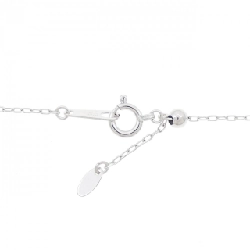 K18WG Dây chuyền kim cương 0.05CT - Hàng hiệu Chính hãng 862853