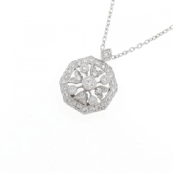 Dây chuyền kim cương K18WG 0.17CT - Hàng hiệu Chính hãng 858120