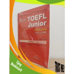 (TẶNG BOOKMARK) Master TOEFL Junior - Advanced Level B2 (Kèm CD) - Richie Hahn New 100% RBK.ASB0707