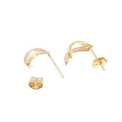 K18YG/K18PG Bông tai - Hàng hiệu Authentic 866779