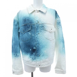 Áo khoác denim LOUIS VUITTON LV Spray - Hàng hiệu Authentic