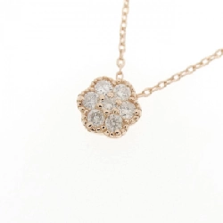 K10PG Hoa Kim Cương Dây Chuyền 0.16CT - Hàng hiệu Chính hãng 857520