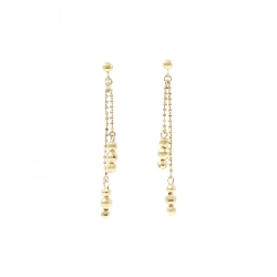 K18YG Bông tai - Hàng hiệu Chính hãng