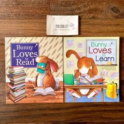 Sách ngoại văn Bunny Loves To..., Used, Khổ Lớn, Lẻ Cuốn, vui lòng đọc kỹ nội dung