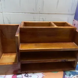 KỆ ĐỰNG SÁCH CHẤT LIỆU GỖ ĐỎ 1037853