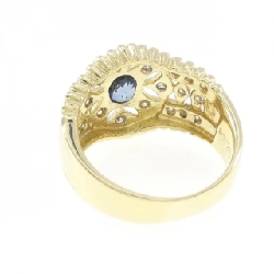 Nhẫn Sapphire K18YG 0.72CT 667616