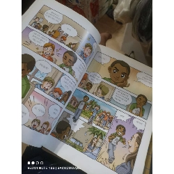 Tiếng Hàn cậu bé đã đen mới 90% truyện tranh Sách học tiếng Hàn HCM2702 930125