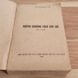 Tiểu thuyết những khoảng cách còn lại của nhà văn Nguyễn Mạnh Tuấn 703945