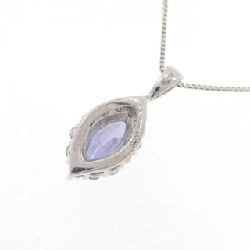 Dây chuyền Tanzanite PT900/PT850 0.65CT - Hàng hiệu Authentic 857009