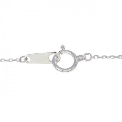 K18WG Dây chuyền kim cương hình trái tim - Hàng hiệu Authentic 862508